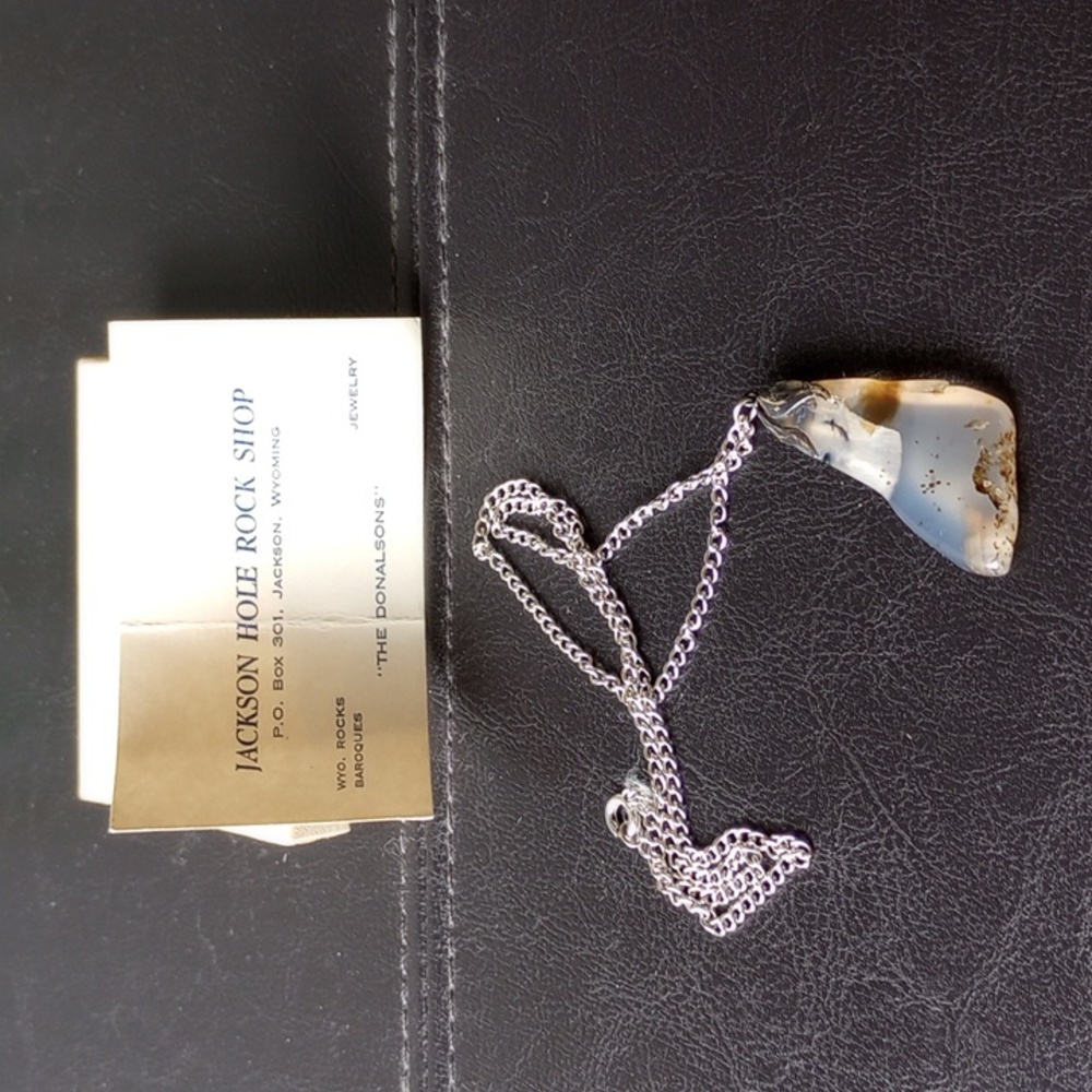 Vintage agate necklace